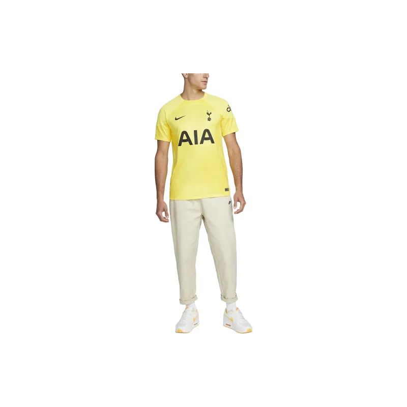 Nike T-Shirts Men Yellow-1