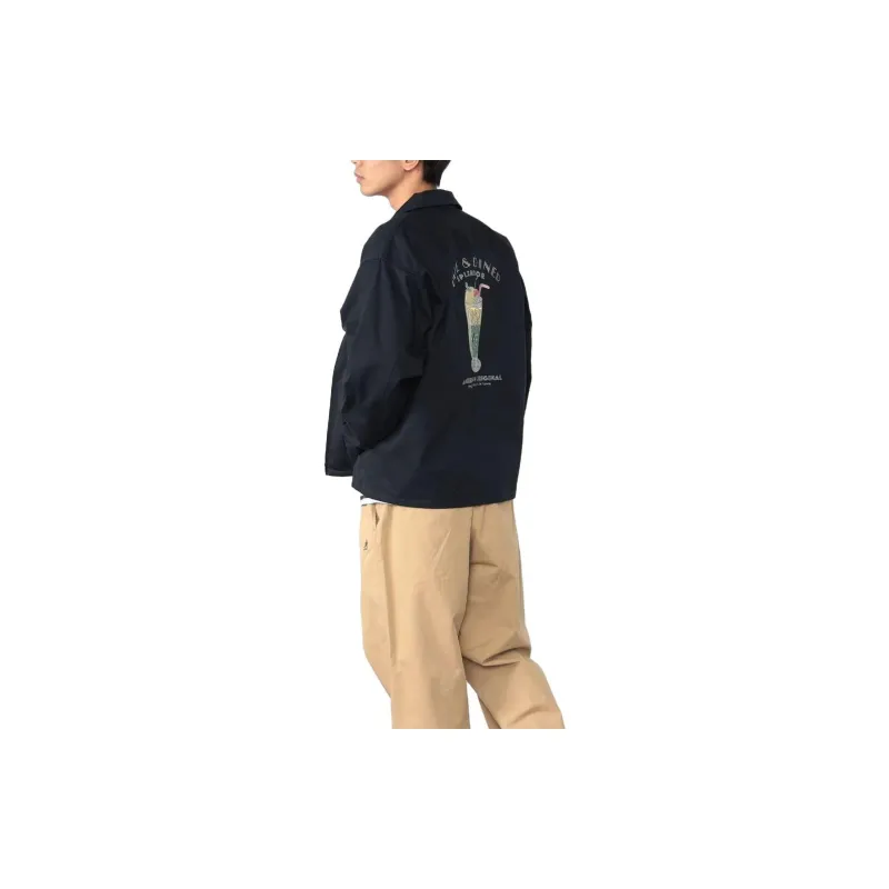 Beams Jackets Men Marine Blue-1