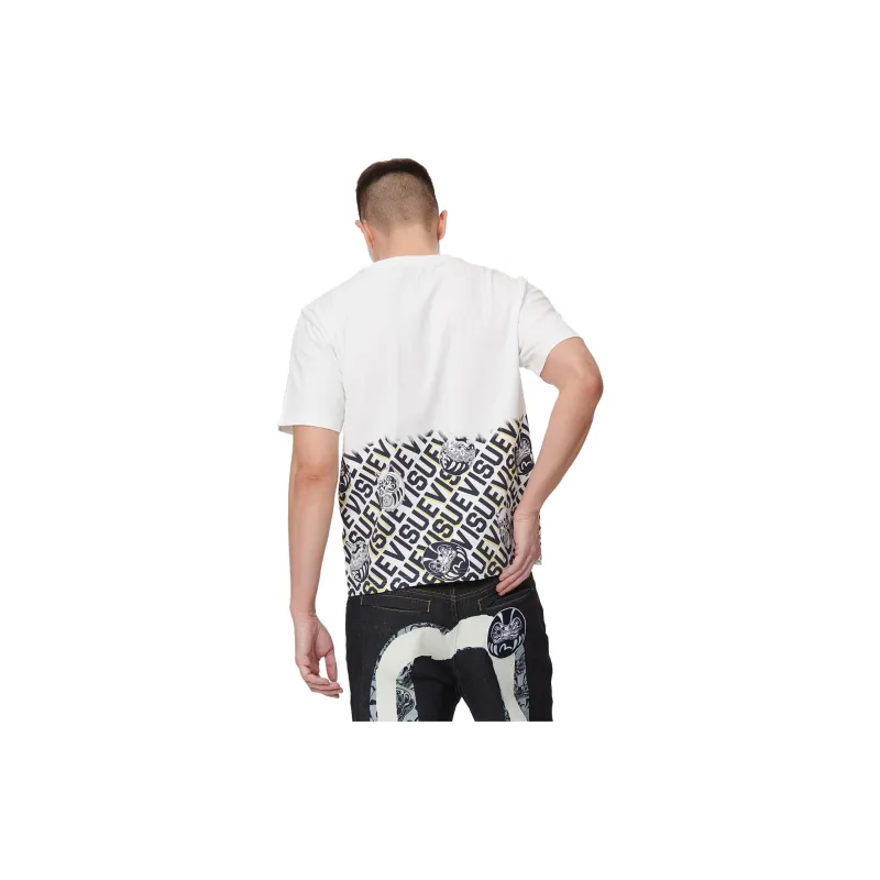 EVISU T-Shirts Men White-3