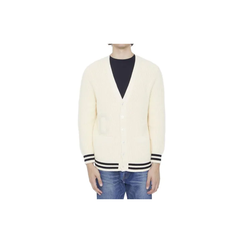 CELINE Sweaters Men Ecru-1