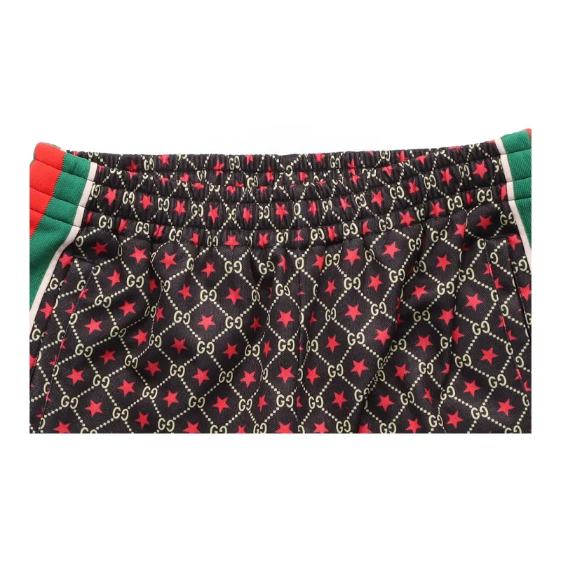 GUCCI FW21 Casual Pants Men's Red Yellow Black-6