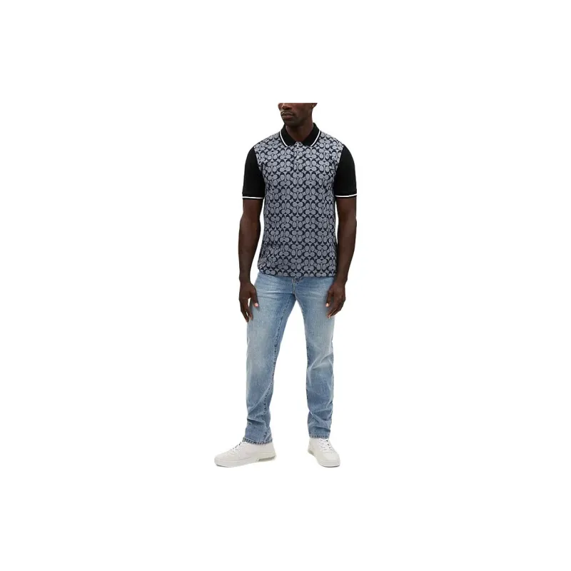 COACH SS24 Polo Shirt Men's Gray-2