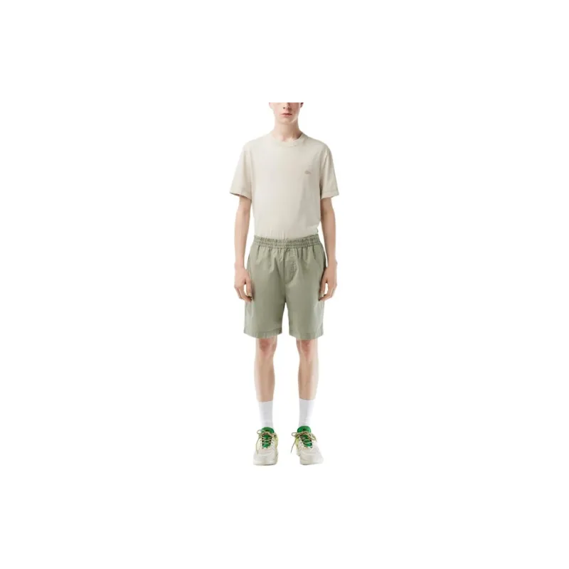 LACOSTE Casual Shorts Men's Light Green-1