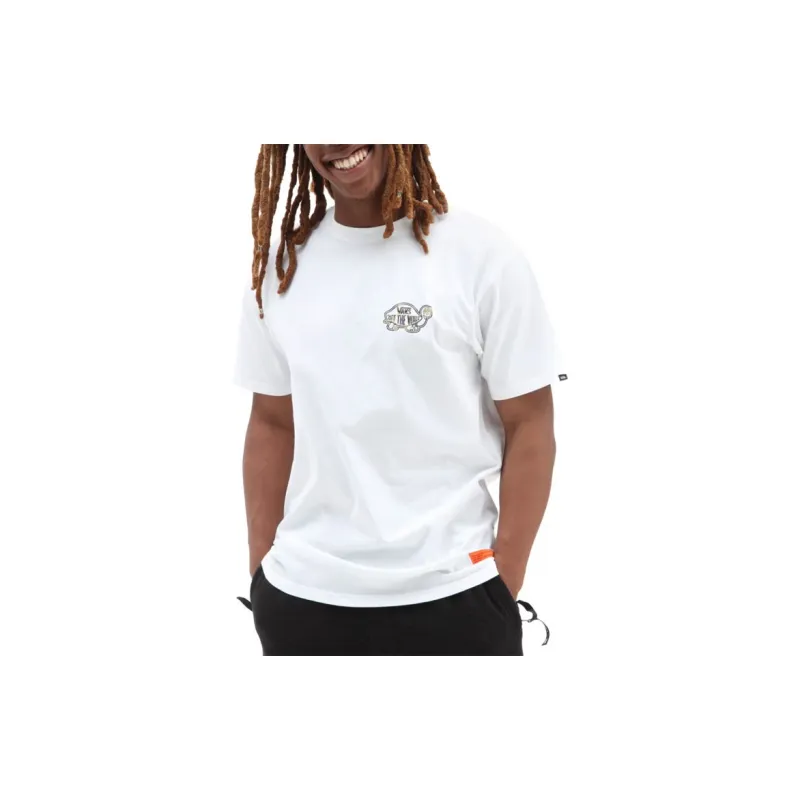 Vans RAEBURN SS T-Shirts Men White-2