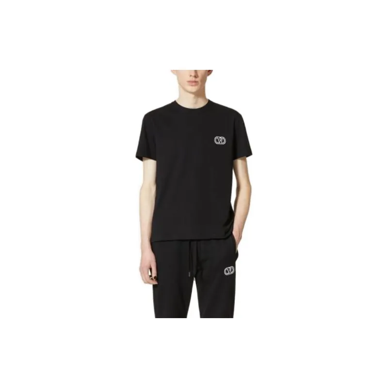 Valentino T Shirts Men Black-1