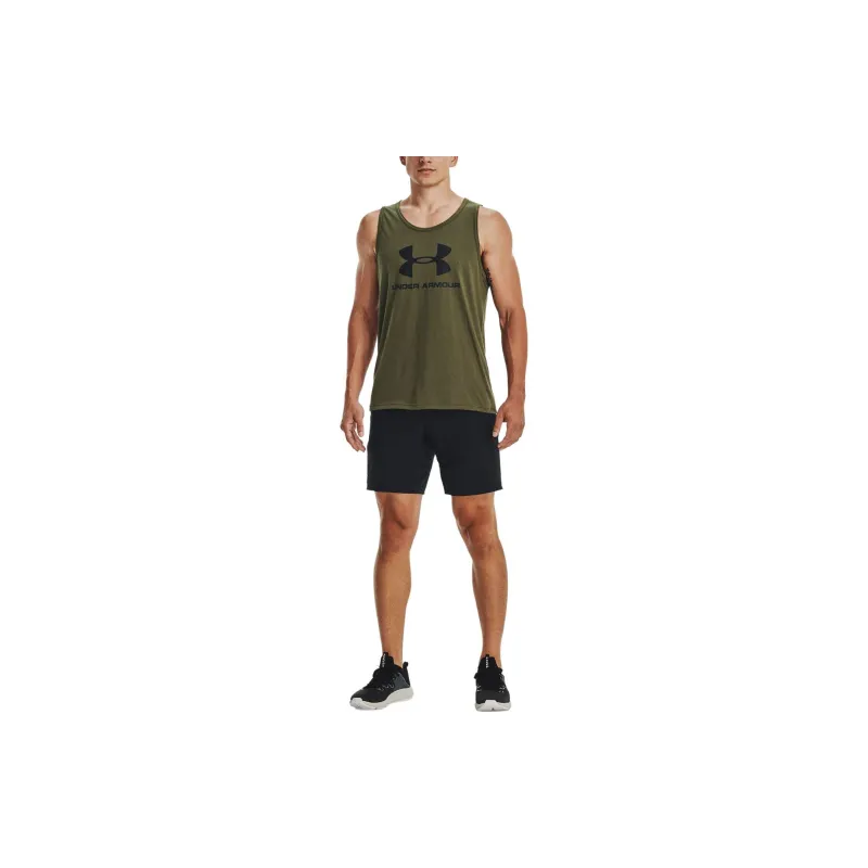 Under Armour Tank Tops Men's Marine Green-4