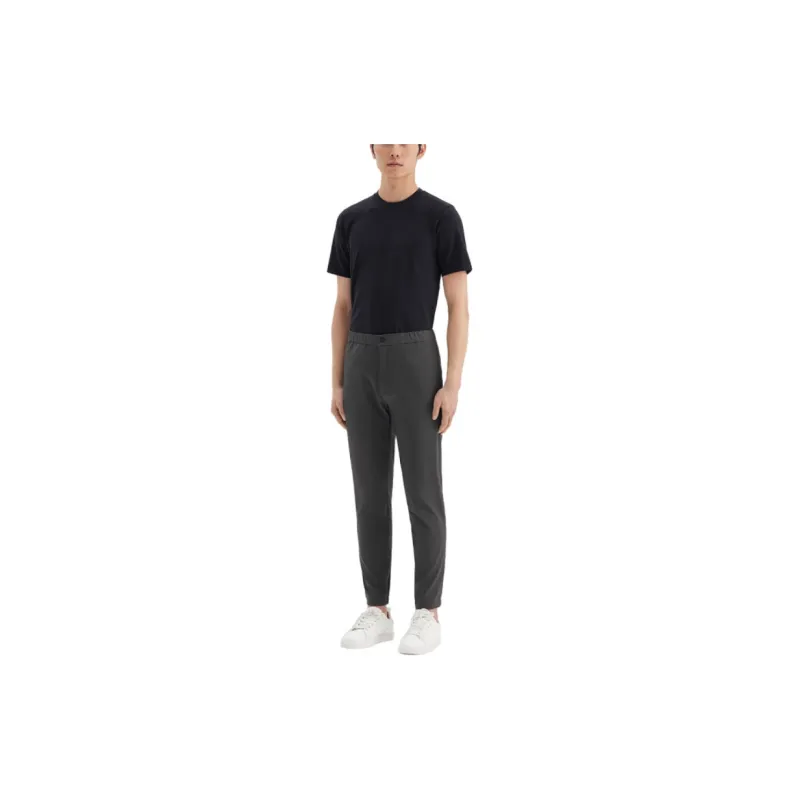 THEORY Casual Pants Men Dark Gray-2