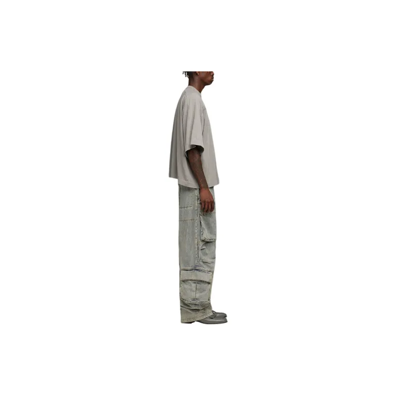 Entire Studios Acid wash Cargo Jeans-6