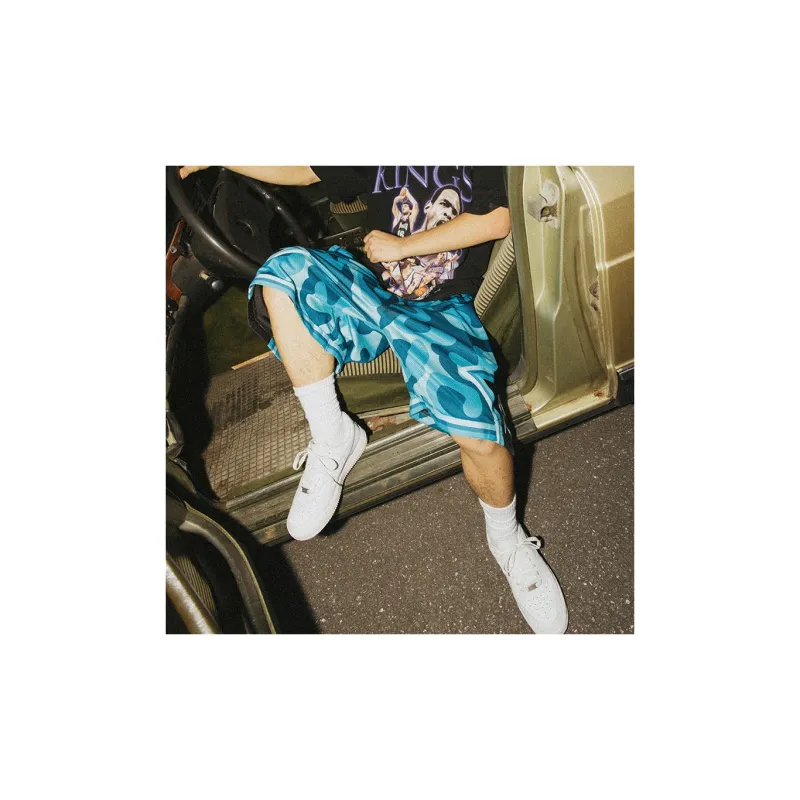MEDRIA Casual Shorts Unisex Blue-2