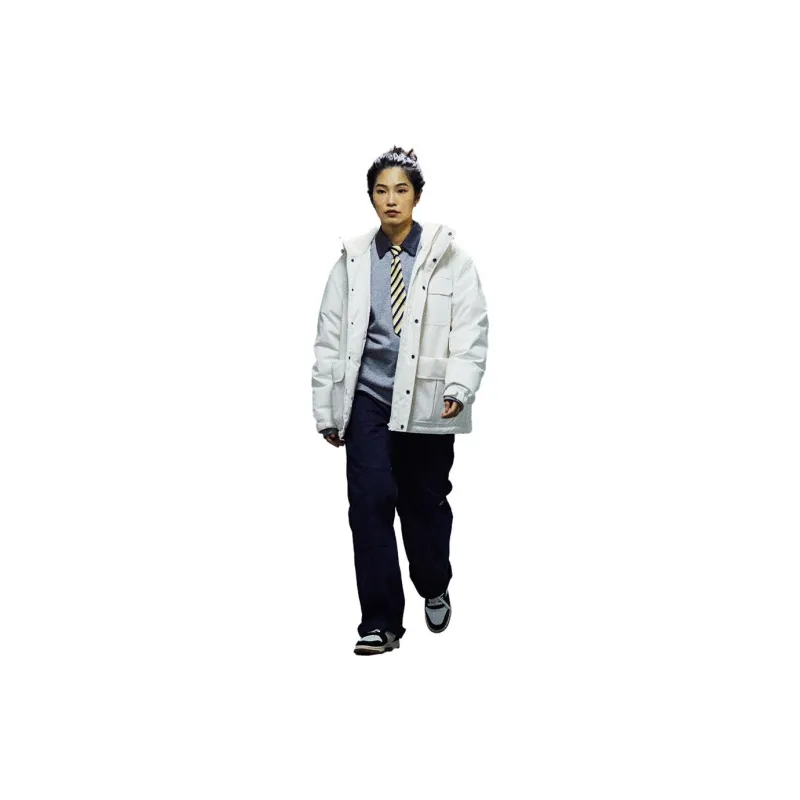Dickies Down Jackets Unisex Cream White-1