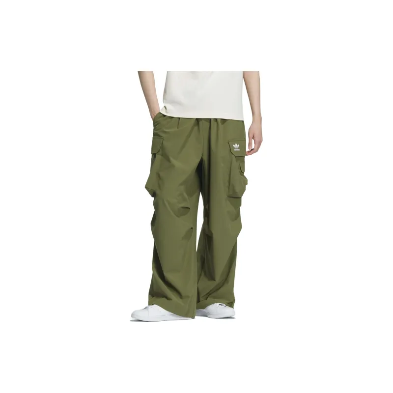 Adidas Originals Cargo Pants Men Dark Olive Green-3
