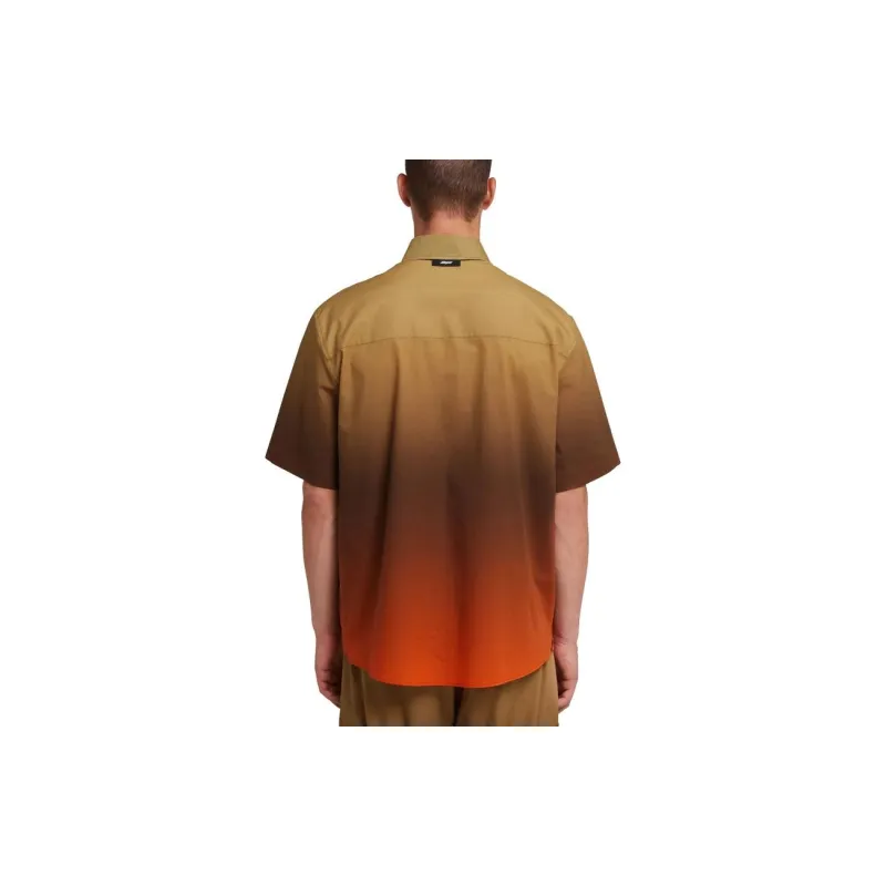 MSGM Gradient Effect Short Sleeved Shirt-4