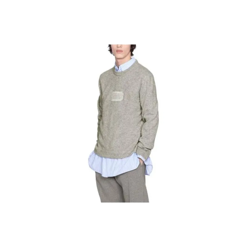 DIOR Cashmere Sweaters Men Gray-2