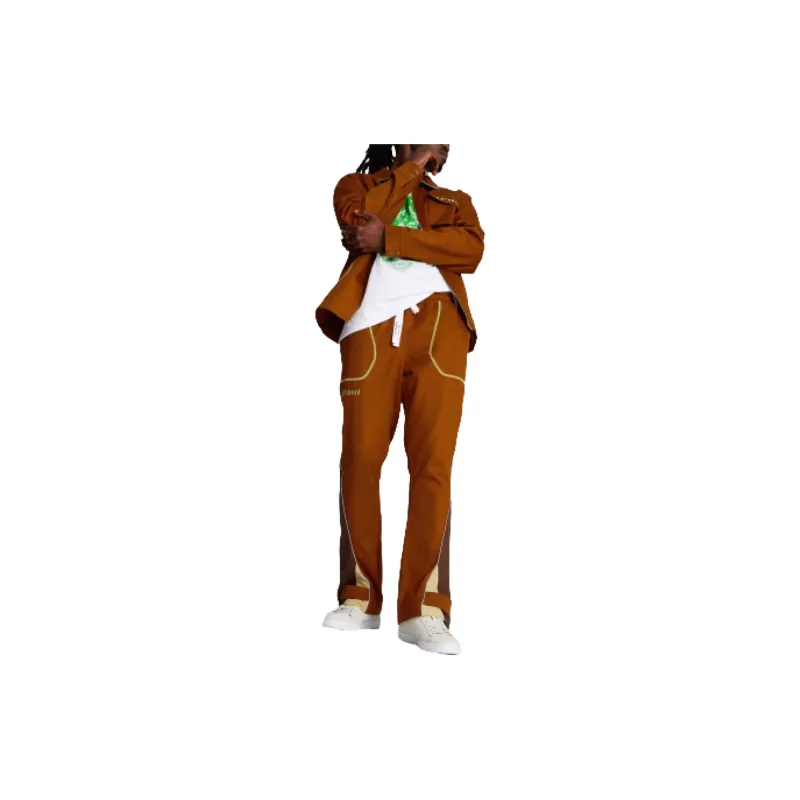 PUMA Casual Pants Men Chestnut Brown-2