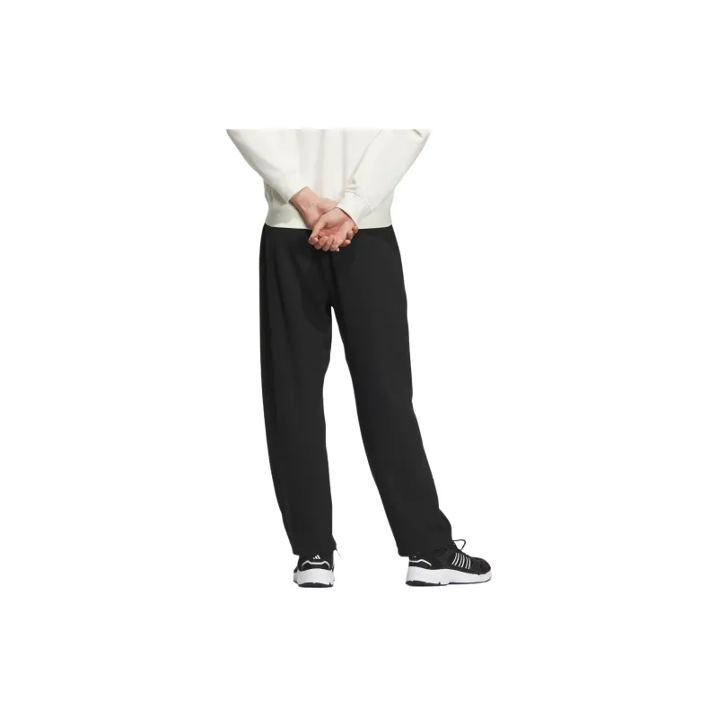 Adidas FW24 BOTTOMS Knitted Sports Pants Men Black-2