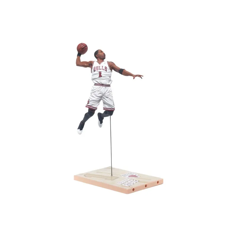 McFARLANE NBA Player Character Maikfan NBA Collection No. 20, Derrick Rose Scale Figures-3