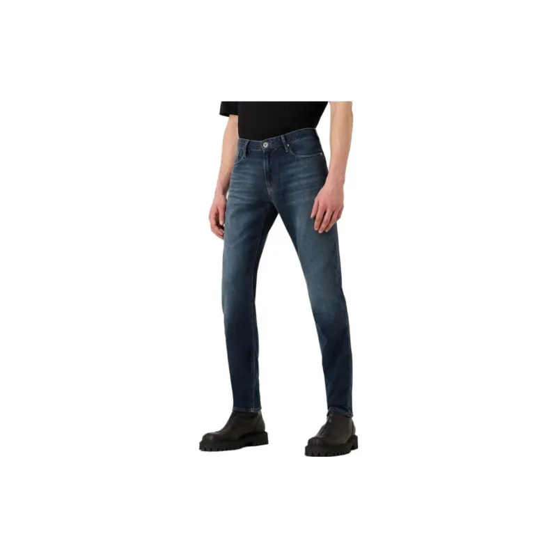 EMPORIO ARMANI SS23 Jeans Men's Denim Blue-2