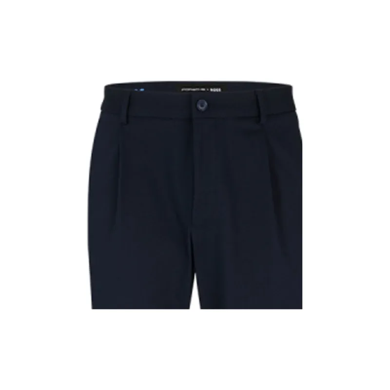 HUGO BOSS SS24 Casual Pants Men's Dark Blue-1