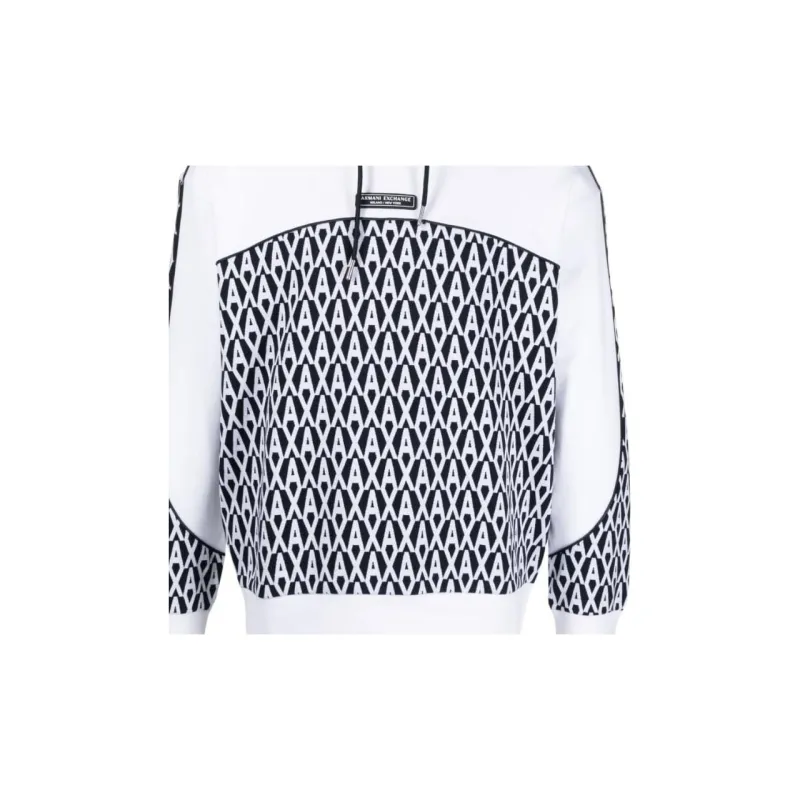 ARMANI EXCHANGE Sweatshirts Men White-3