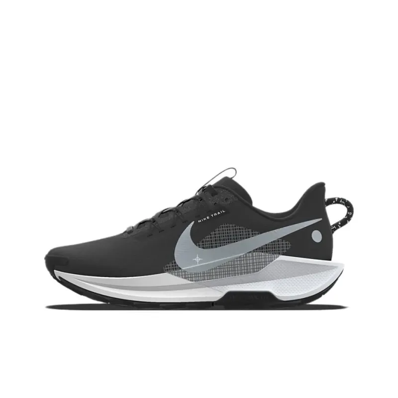 Nike Pegasus Trail 5 Anti Slip Wear Resistant Low Top Trail Running Shoes Unisex Black-0