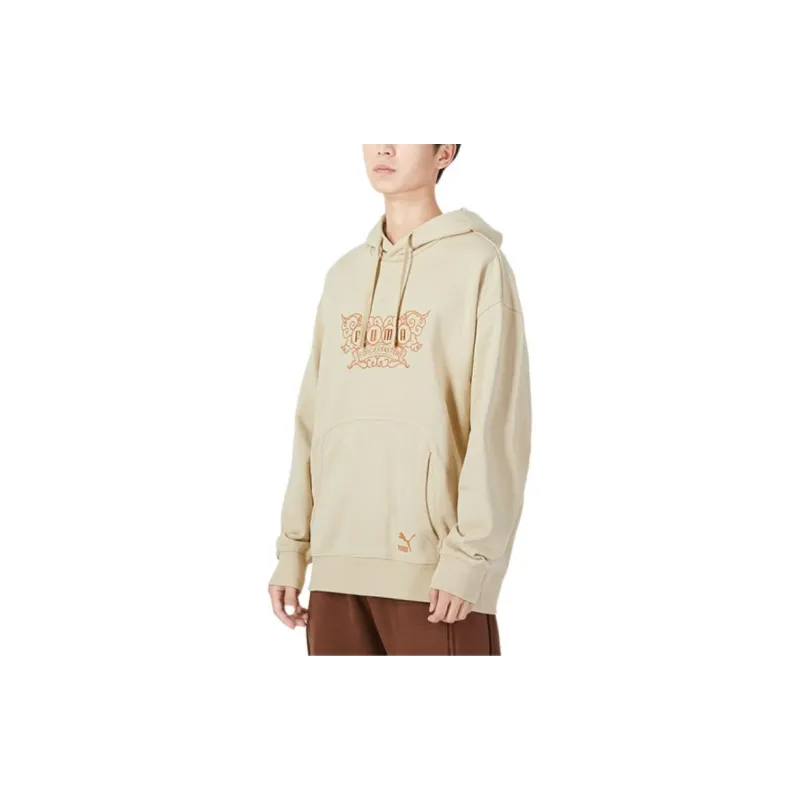 PUMA FIRST MILE Sweatshirts Men Ecru-4