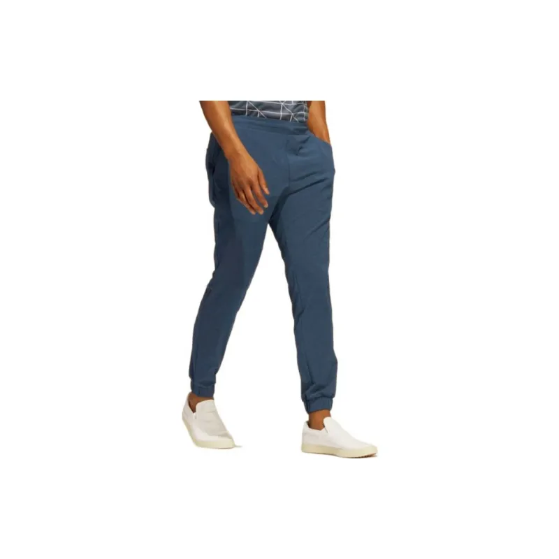 Adidas Casual Pants Men Blue-4