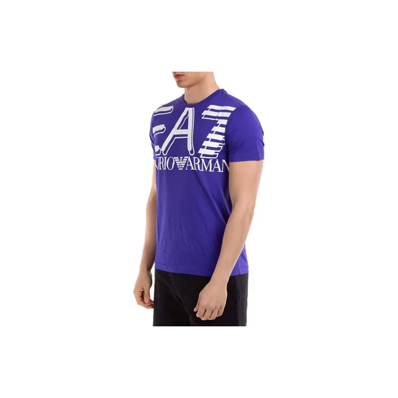 EMPORIO ARMANI EA7 T Shirt Men's Purple-2