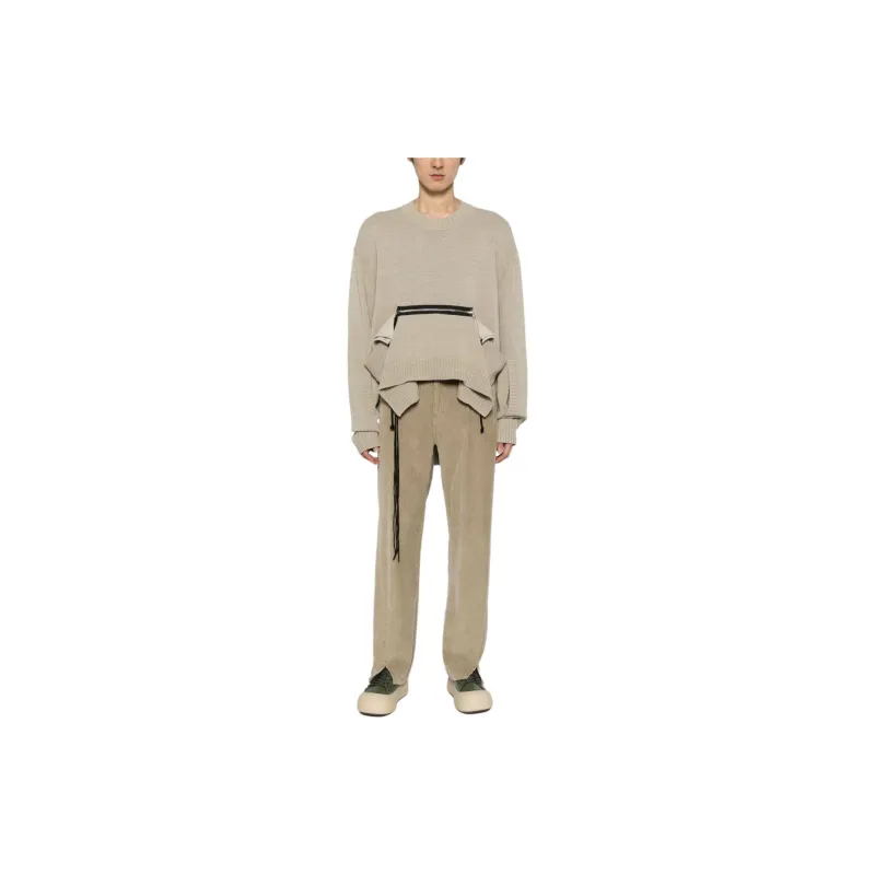 CRAIG GREEN Zip pocket Asymmetric Jumper-1
