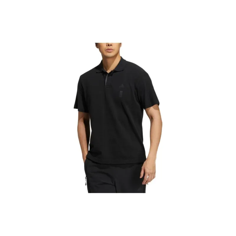 Adidas Wuji Series Polo Shirt Men's Black-2