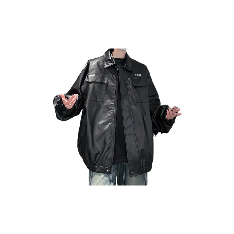 RED DRAGONFLY Leather Jacket Unisex-3