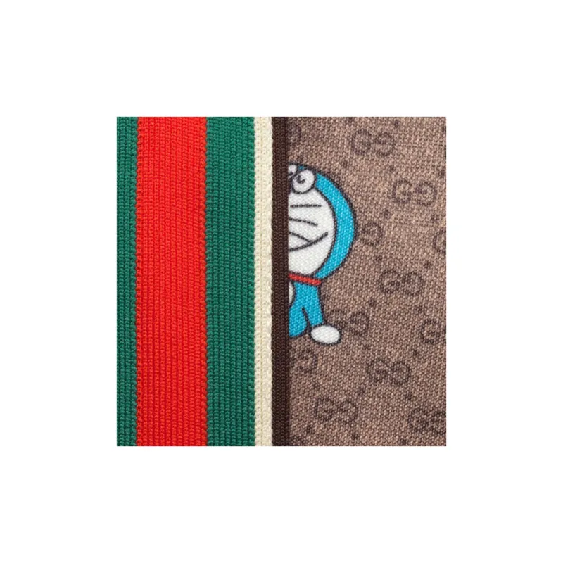 GUCCI x Doraemon Knitted Sports Pants Men's Beige-5