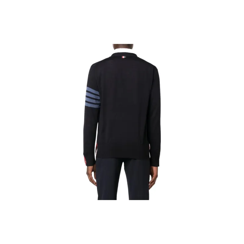 THOM BROWNE Button Up Cardigan-2
