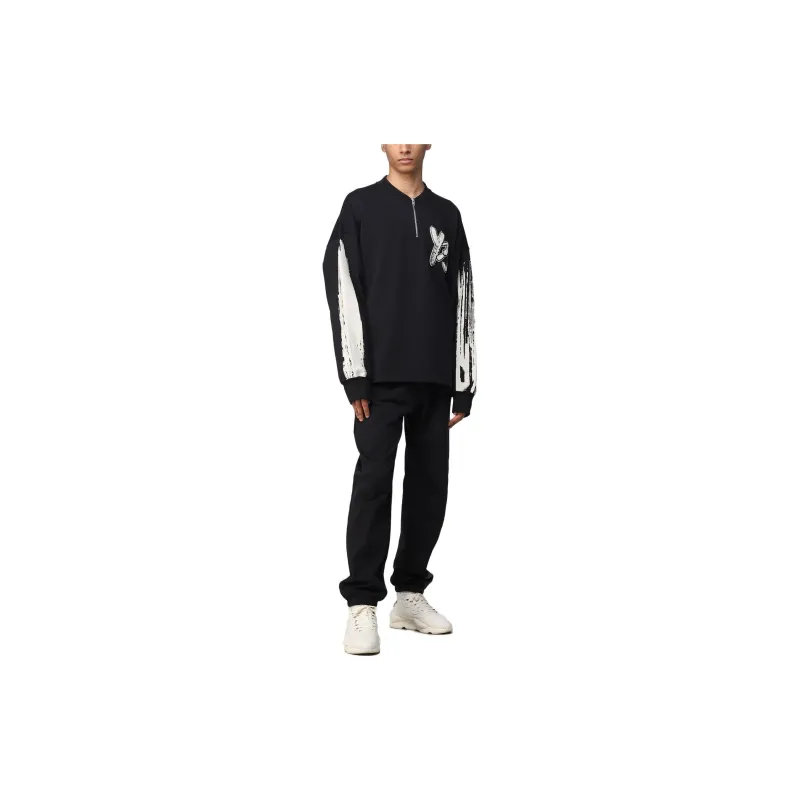 Y 3 Sweatshirts Unisex Black-2