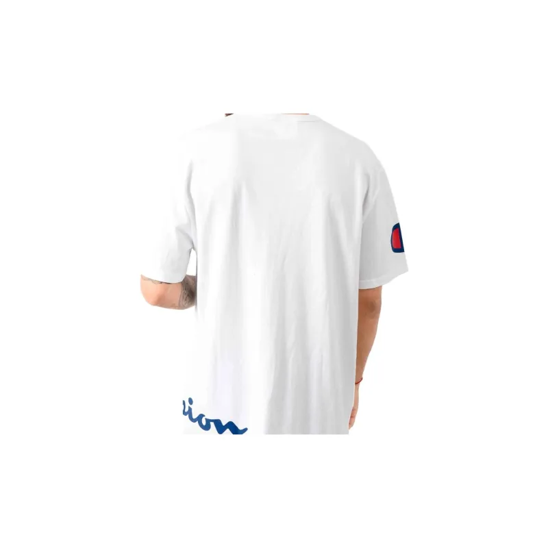 Champion Straight T Shirt US Version Unisex White-2