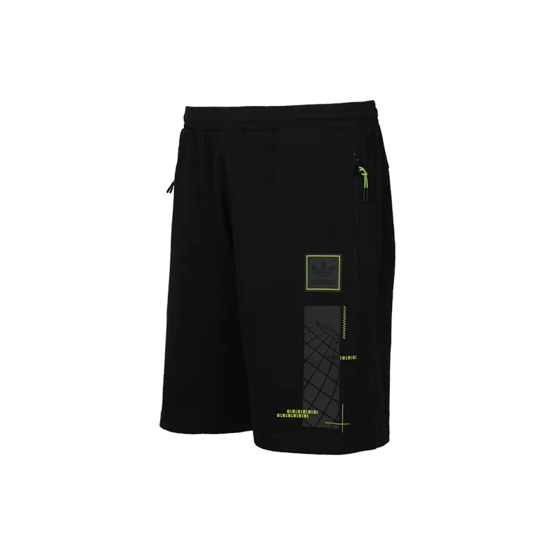 Adidas Originals CTHRU FT SHORTS Casual Shorts Men's Black-2