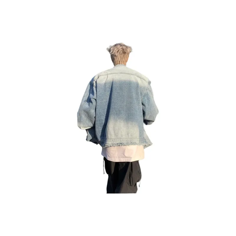 TYPERIGHTER Denim Jacket Unisex Blue-1