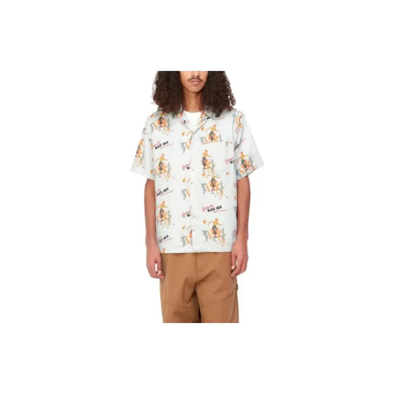 Carhartt WIP SS23 Frontier Frontier Series Shirts Men White-3