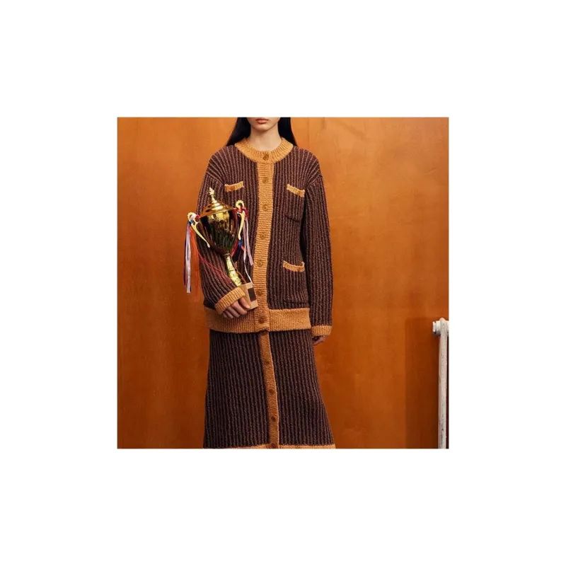 GOOD BAI SS24 Knitwear Unisex Brown-3