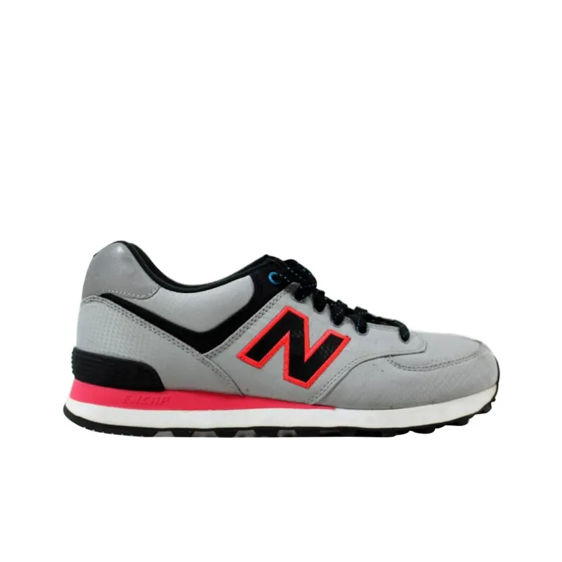 New Balance 574 Windbreaker Grey Black Pink-1