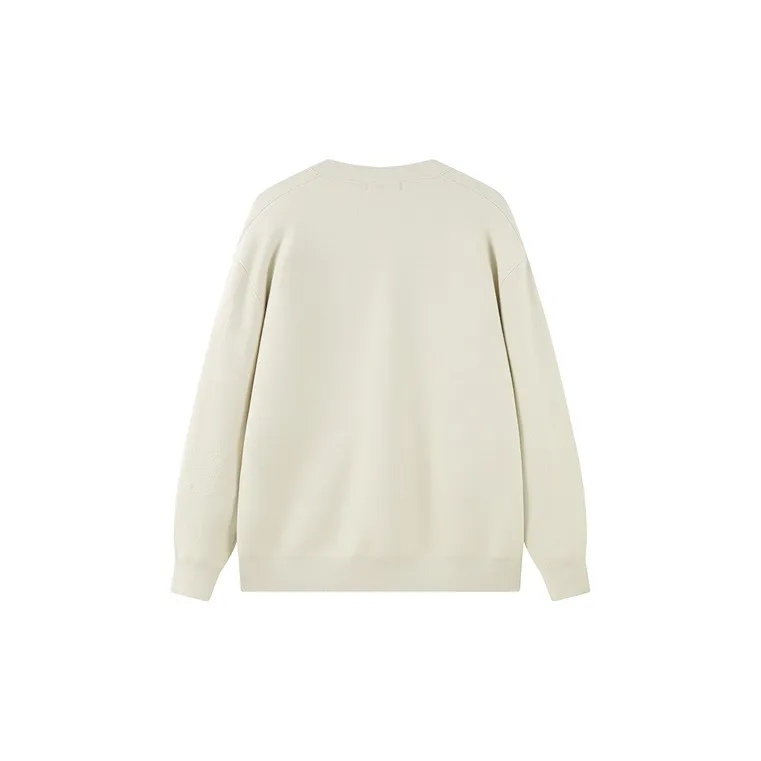 PEACEBIRD MEN Sweaters Unisex Ecru 1-1