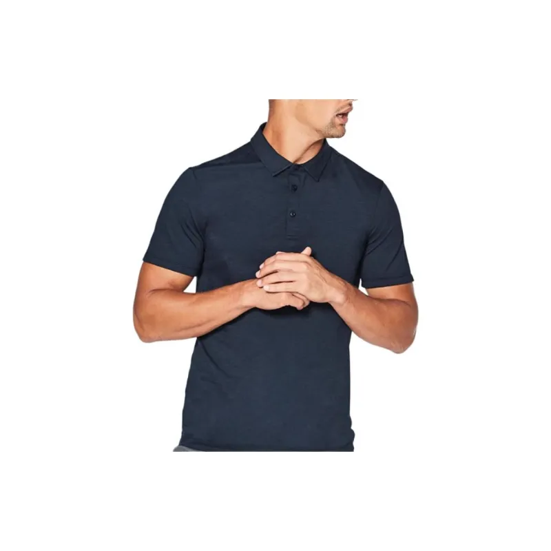 Lululemon Polo Shirt Men's Navy Blue-2