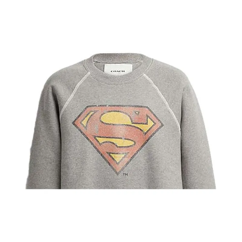 COACH Sweatshirts Unisex Dark Gray-2