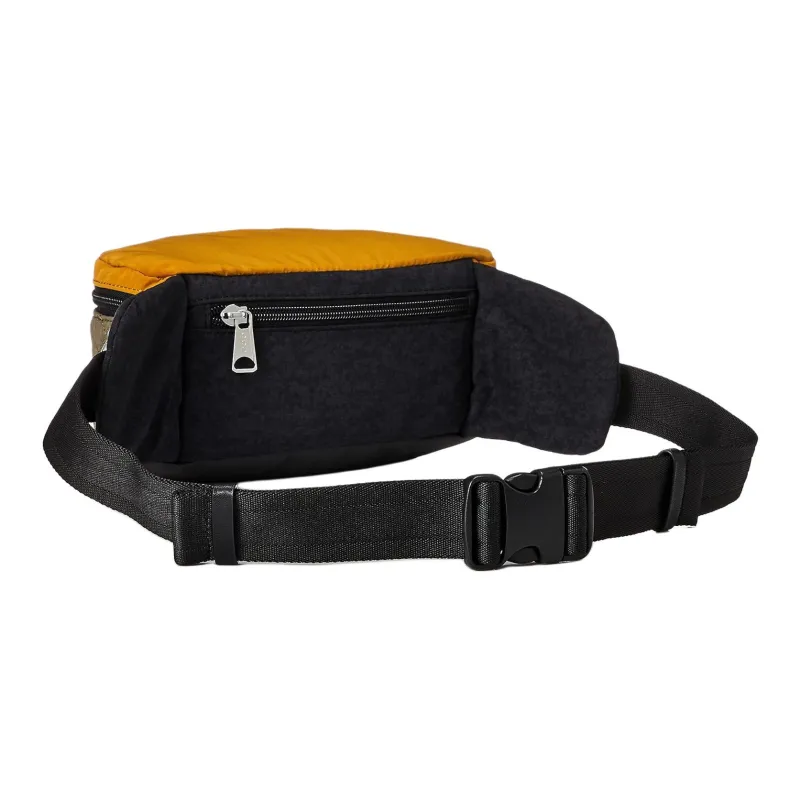 DIESEL Nylon Fanny Pack Men's Black & Blue-1