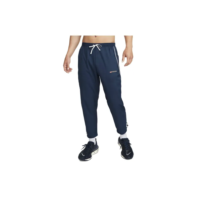 Nike Knitted Sweatpants Men Dark Navy Blue-3