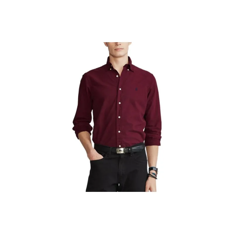 Polo Ralph Lauren Logo Embroidered Buttoned Shirt-2