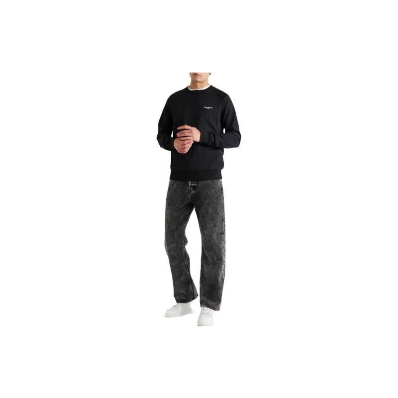BALMAIN Flocked logo Sweatshirt-1