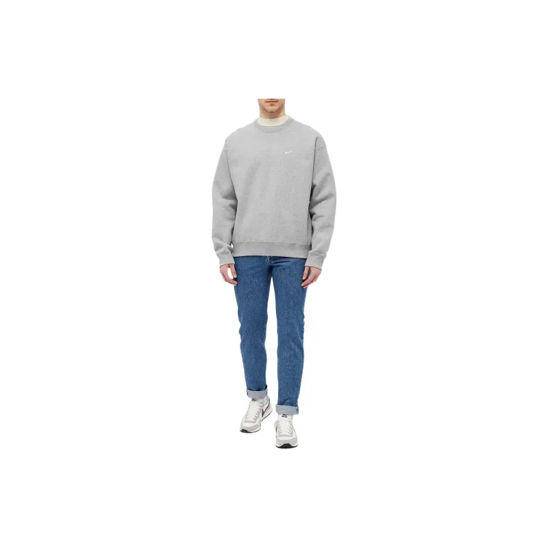 Nike Solo Swoosh Fleece Crewneck-1