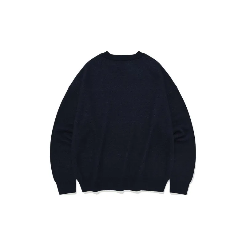 COVERNAT Sweater Unisex Dark Marine Blue-1