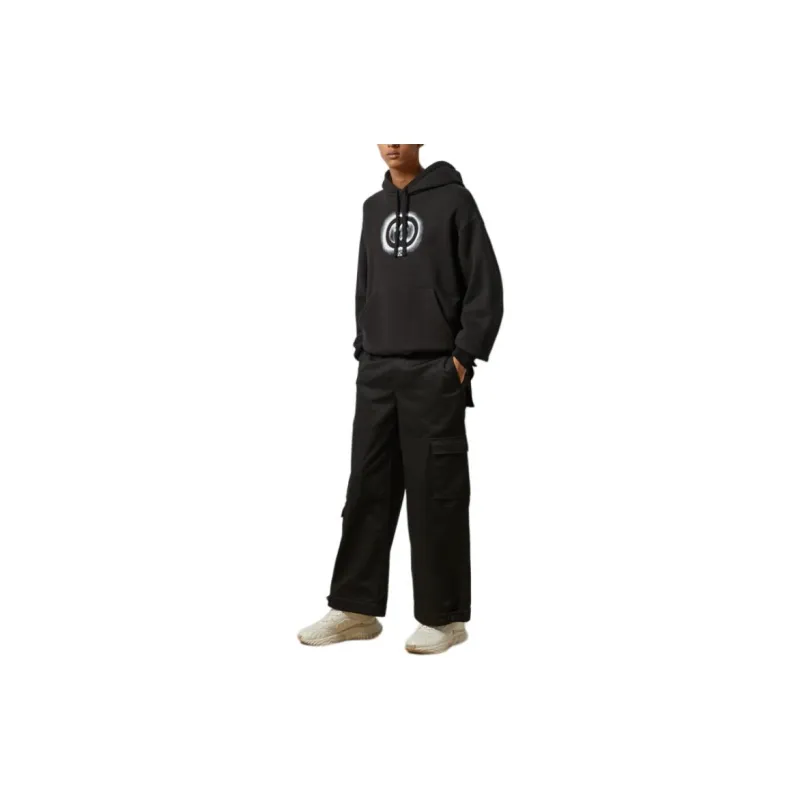 GUCCI Logo Printed Drawstring Hoodie-1