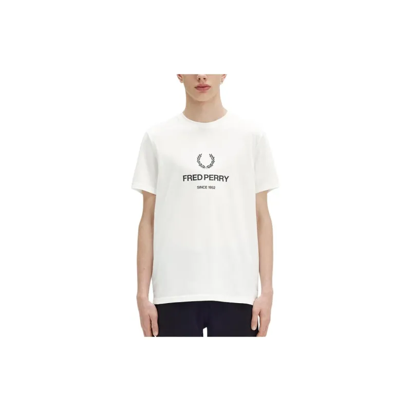 FRED PERRY Logo print T shirt-2